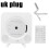 Wall-mounted CD music player FM radio Bluetooth stereo remote control 9