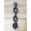 (Small, Single) Chain Link Black Cast Iron Wall Coat Hook 9