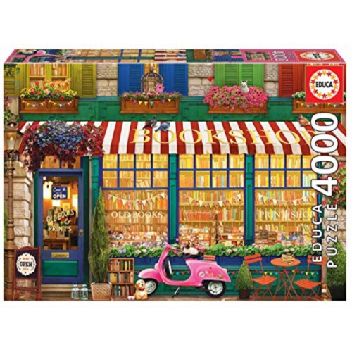 Puzzle 4000 pezzi: Libreria vintage