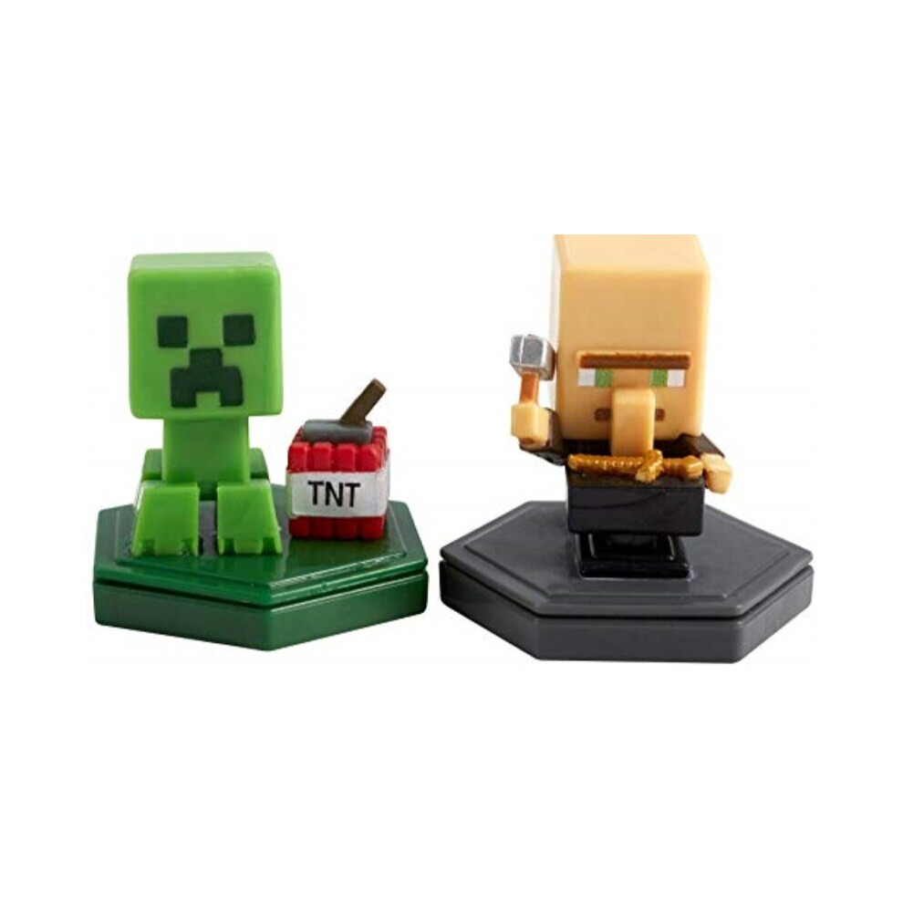Minecraft Earth Boost Mini Figures 2-Pack Nfc-Chip Toys Earth Augmented Reality Mobile Game