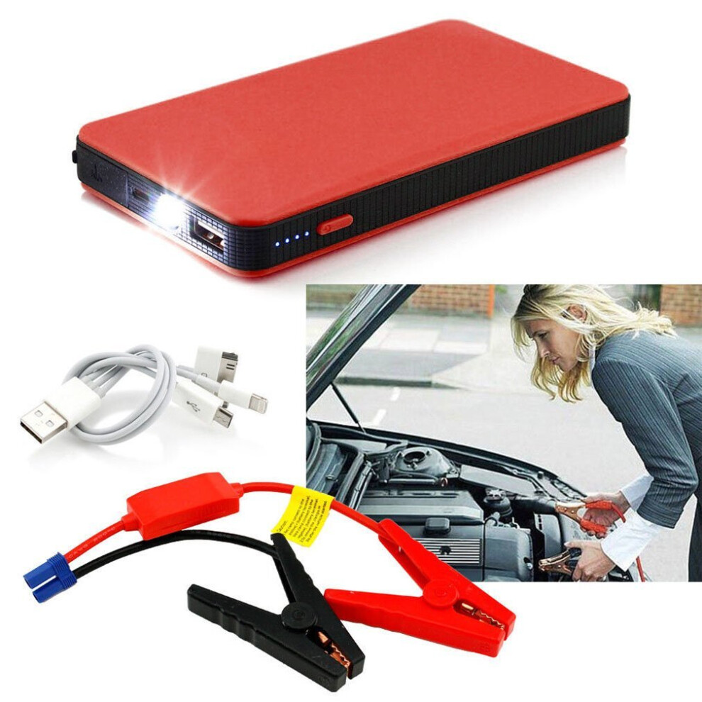 12V 20000mAh Multifunctional Car Jump Starter Power Booster Battery Charger