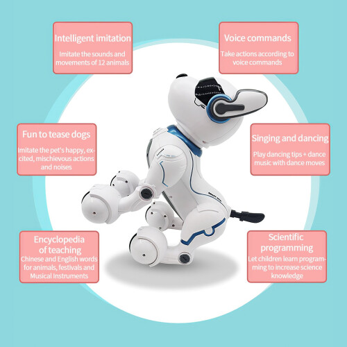 Robot télécommandé, chien cascadeur, animal de compagnie électronique 2