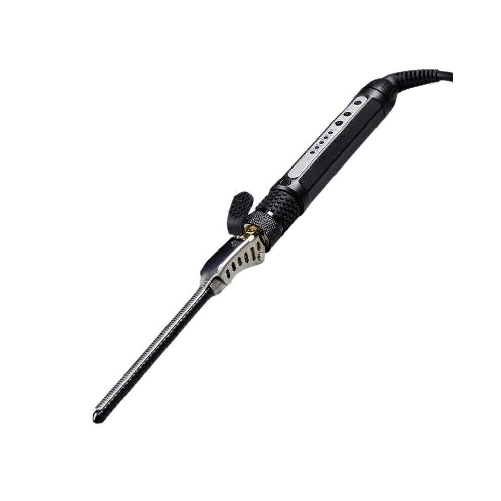 7Mm Curlers Manual Rotating Hair  Wand Hair Children Men'S Small Curly Hair Straigh|Curling Irons