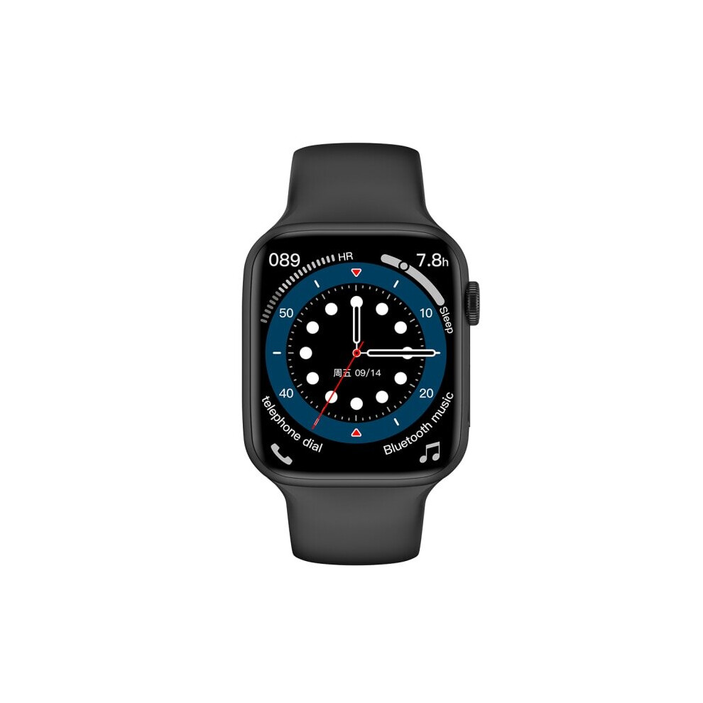 Men Women Smart Watch Custom Dial Bluetooth Call Two Buttons Watches( ) Black 8400624149871