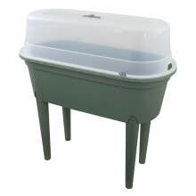 Planter Box Seeding Table Bed Mini Greenhouse Flower Plant Indoor Outdoor Garden