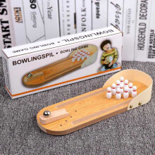 Mini BOWLINGSPIL Bowling Game Parent Kids Interactive Desktop Games Toys