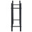 VidaXL vidaXL Wine Rack for 36 Bottles Black Iron 4