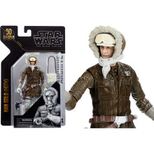 STAR WARS The Black Series Archive Han Solo (Hoth) 6-Inch Figur för Samlare 4 År och Uppåt