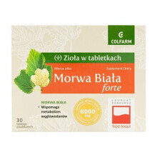 MORWA BIALA FORTE - 60 tablets - carbohydrate metabolism help