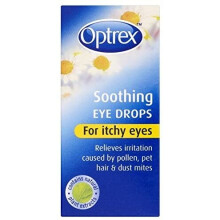 Optrex Soothing Eye Drops for Itchy Eyes 10 ml (Pack of 2)