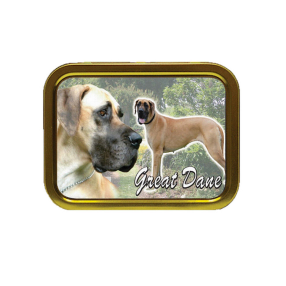 Personalised Gift Products Great Dane Dog Breed Tobacco Tin Gift & Smoking Products