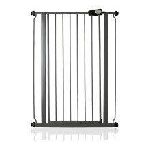 (Slate Grey, 75cm - 82.6cm) Safetots Extra Tall Pressure Fit Gate