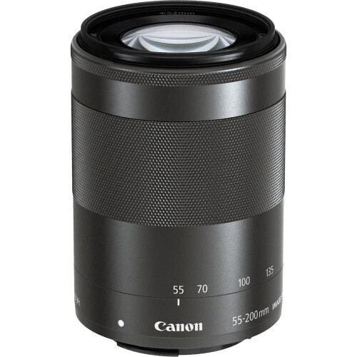 Canon Canon EF-M 55-200mm f/4.5-6.3 IS STM φακός (Μαύρο) 1