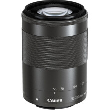 Canon EF-M 55-200mm f/4.5-6.3 IS STM Objektiv (Schwarz)
