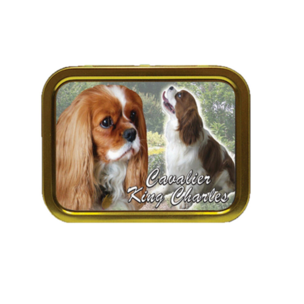 Personalised Gift Products Cavalier King Charles Dog Breed Tobacco Tin Gift & Smoking Products