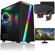 Fast Gaming PC Full Set Up-i5 16GB RAM 1TB RX550 4GB CASE 7 - Refurbished