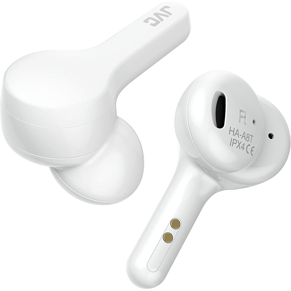 Jvc Ha-A8t-W-U Earbuds True Wireless Headphones (White) White