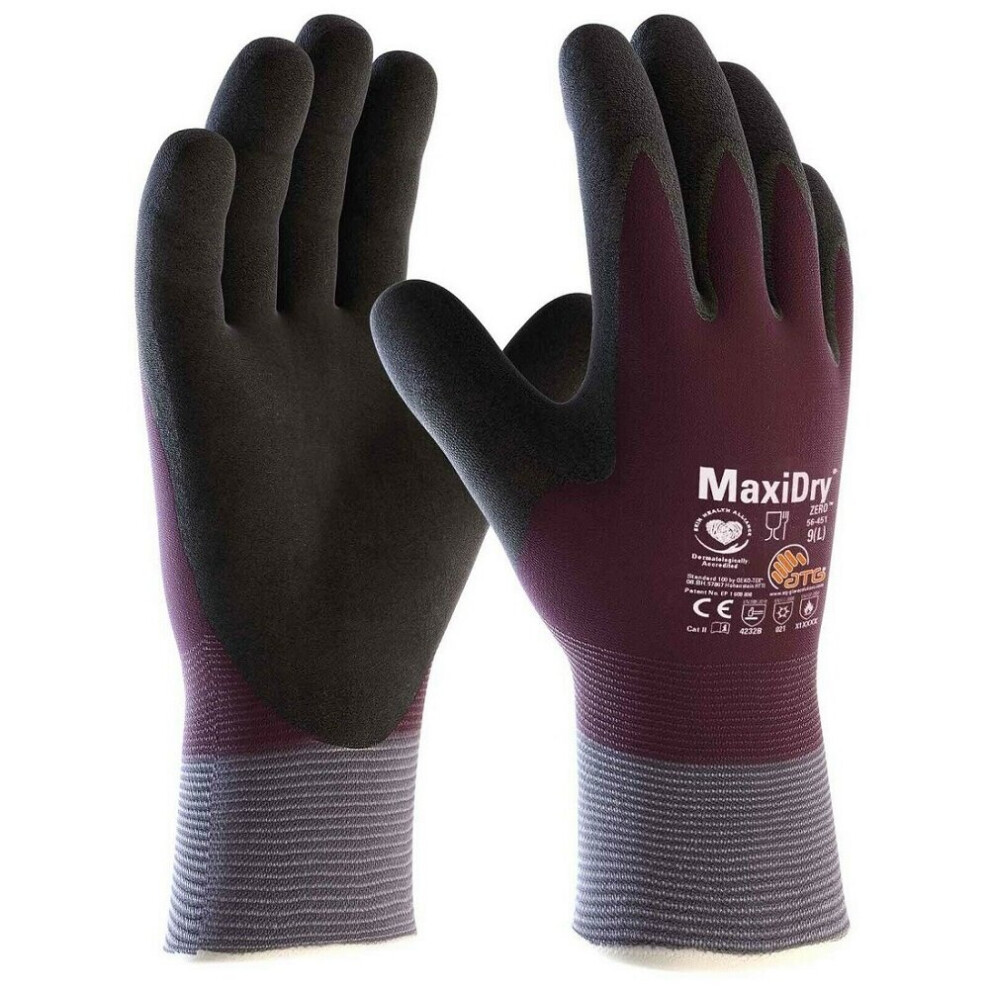 (8/Medium) ATG MaxiDry Zero Cold Condition Work Gloves Thermal Lining