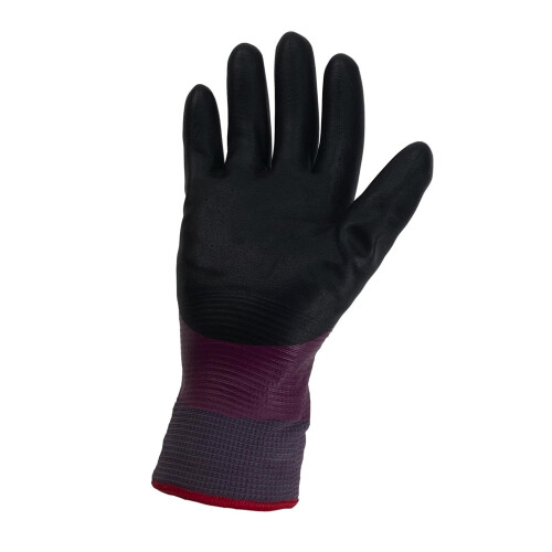 MaxiDry Zero 56-451 Kallvädersarbets Handske med Termiskt Foder och Nitrilbeläggning (1, Extra Stor) 1