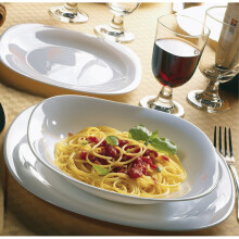 (18 pc Bormioli Rocco Parma Dinner Set) Bormioli Rocco 18 Pcs Glass Dinner Sets Dining Plates
