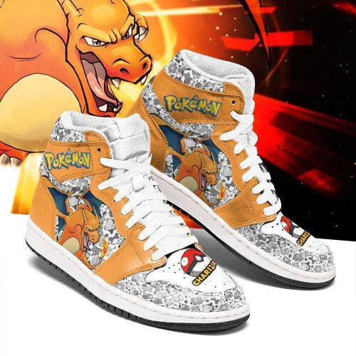 (7.5 (Adults')) Charizard Sneakers Cute Pokemon Running Trainers 1