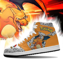 (7.5 (Adults')) Charizard Sneakers Cute Pokemon Running Trainers