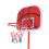200cm Basketball Hoop Net Kids Backboard Stand Rack Set Adjustable 9
