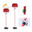 200cm Basketball Hoop Net Kids Backboard Stand Rack Set Adjustable 6