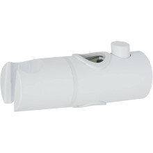 Triton Showers RERRHH22WHT Riser Rail Handset Holder, White, 22 mm