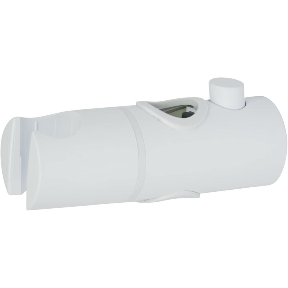 Triton Showers Rerrhh22wht Riser Rail Handset Holder, White, 22 Mm 5012663149793