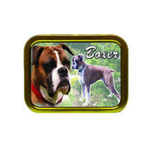 Boxer Dog Breed Tobacco Tin Gift & Smoking Products