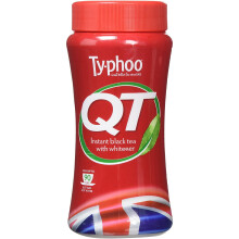 Typhoo QT Instant Black Tea with Whitener 225 g (Pack of 6)