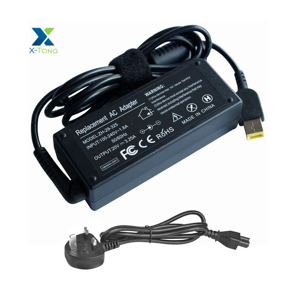 Laptop Charger 20V 3.25A 65W For Lenovo Usb Port Power Supply 7399582889930