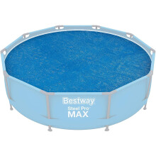 Bestway BW58241 10 feet Steel Pro Frame, Solar Swimming Pool Cover