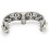 Cock and Ball Cbt Device Kali's Teeth 2 Row Lockable Clamp, Silver 3