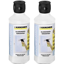 Karcher RM500 Window Vac Glass Cleaning Concentrate, 500ml(Pack of 2)