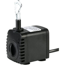 Decdeal 600L/H 8W ponorné vodné čerpadlo pre akvárium Stolové fontány Rybníky Vodné záhrady a hydroponické systémy s 2 tryskami AC220-240V