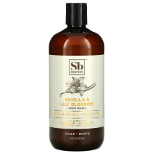 Soapbox, Moisture Body Wash with Aloe & Shea, Vanilla & Lily Blossom
