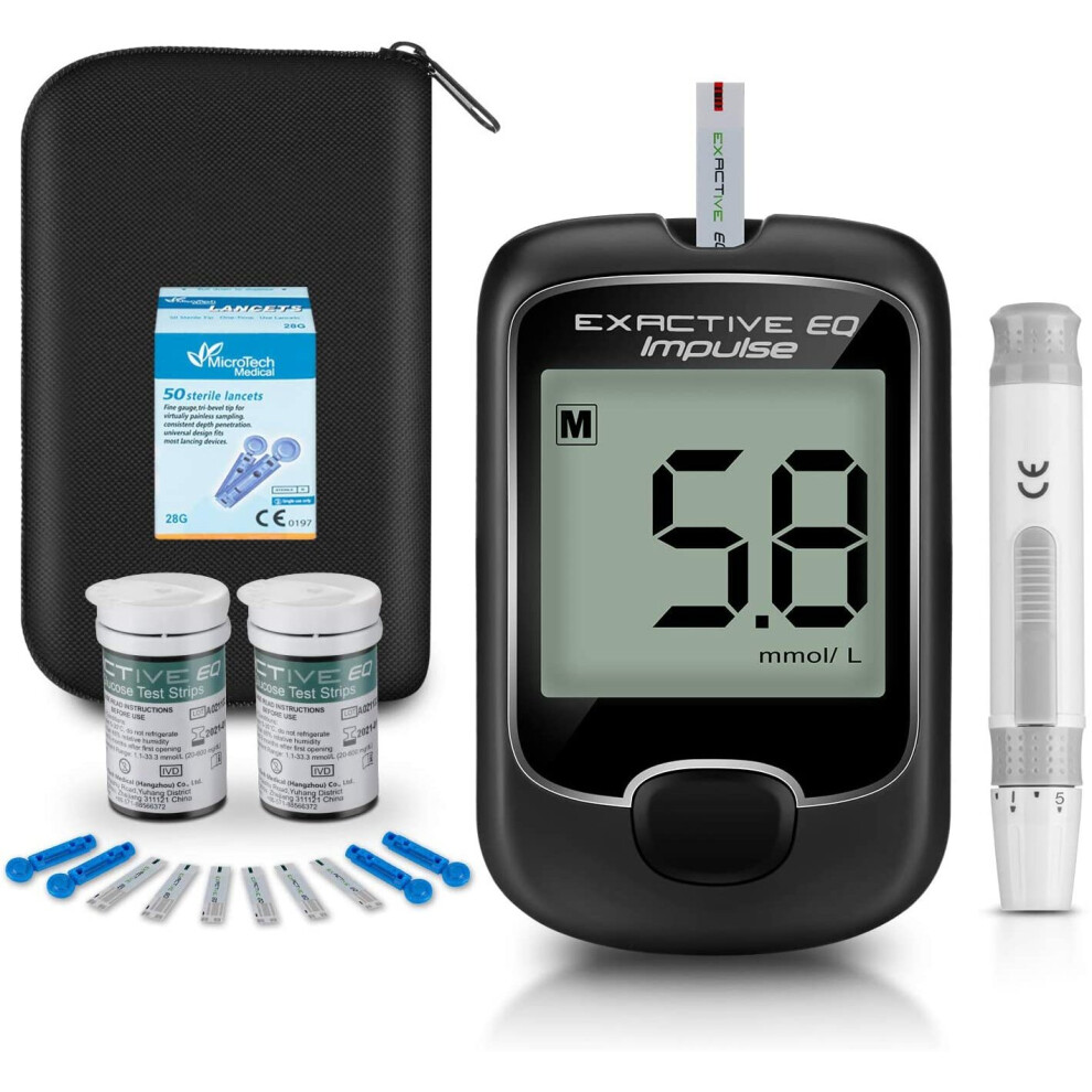 Bysion Blood Blood Tester Meter Glucose Testing Diabetes Monitor Set