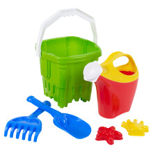 (Bucket & Watering Can Set (Out of Stock)) Kids Outdoor Plastic Mould Beach Bucket Spade Set
