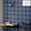 Catherine Lansfield Catherine Lansfield Kelso Navy Checked Wallpaper Contemporary Chequered Design 4