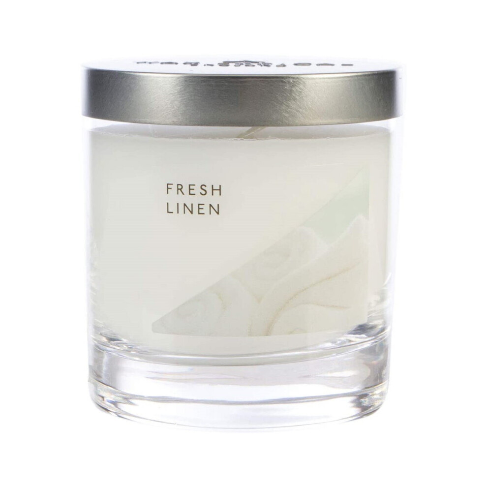 Wax Lyrical England Home Fragrance Fresh Linen Medium Jar Candle