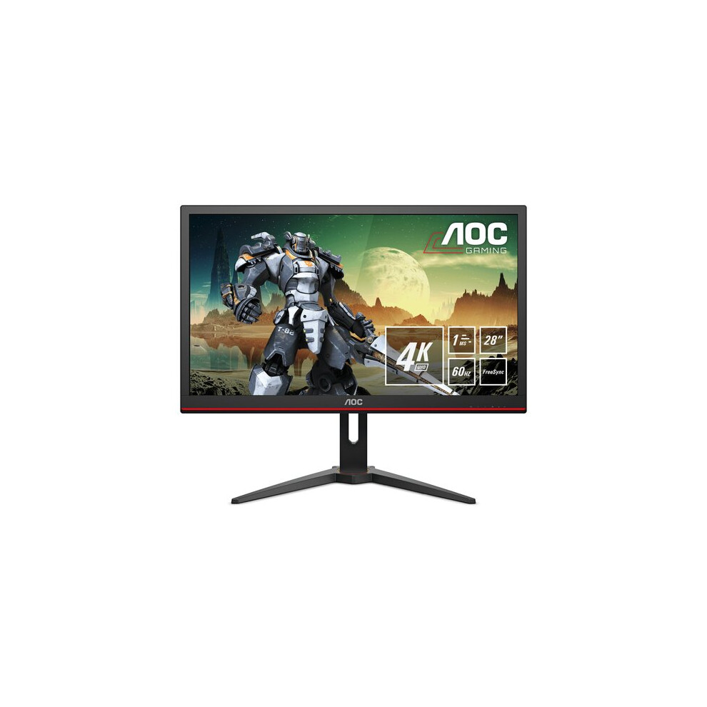 AOC G1 G2868PQU computer monitor 71.1 cm (28") 3840 x 2160 pixels 4K Ultra HD LED Black