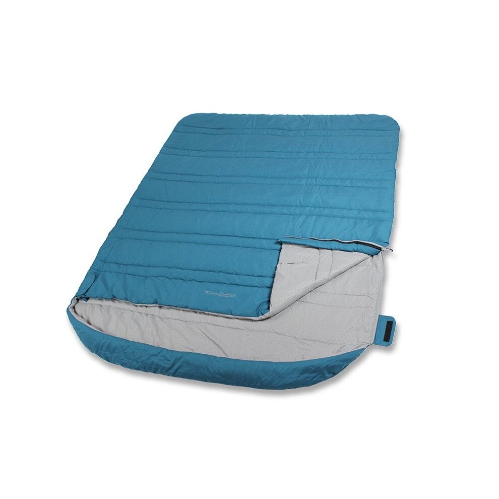 Outdoor Revolution Sunstar Double 200 2-Season 2 Person Sleeping Bag Blue Coral - Image 4