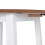 VidaXL vidaXL Drop-leaf Dining Table Round MDF White Space Saving Kitchen Furniture 4