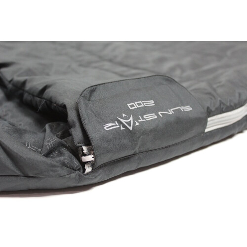 Outdoor Revolution Sun Star 200 Double Sleeping Bag | 2 Season | Colour: Charcoal 1