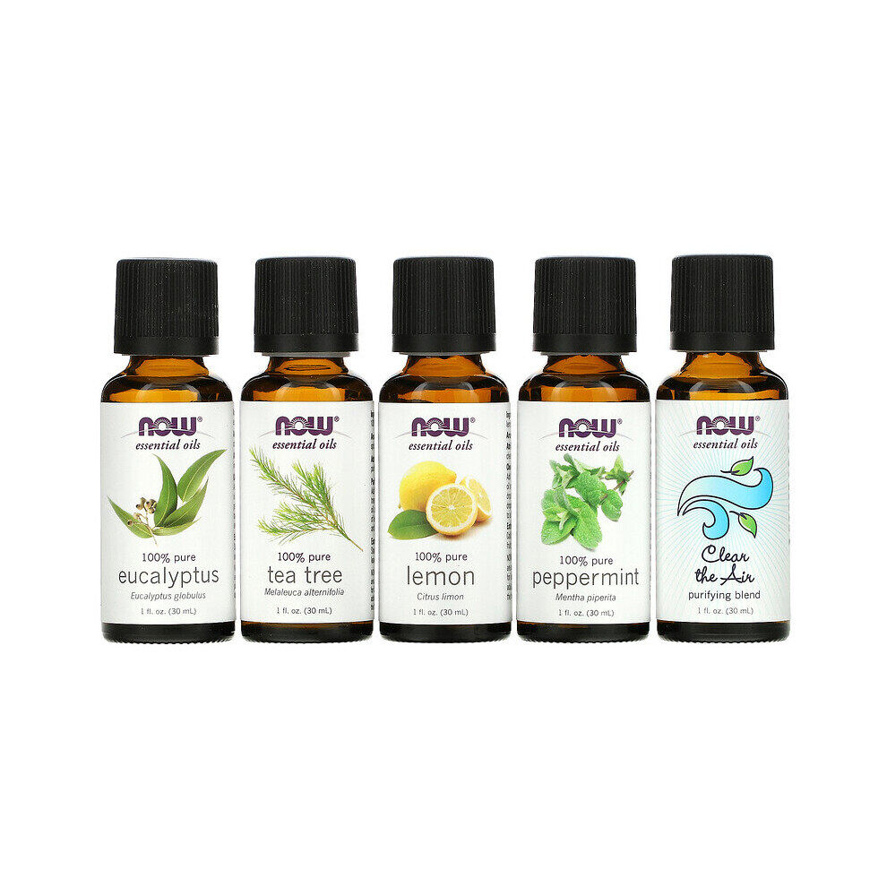 Now Foods, Plant Defense, Essential Oils Kit, 5 Bottles, 30ml Each