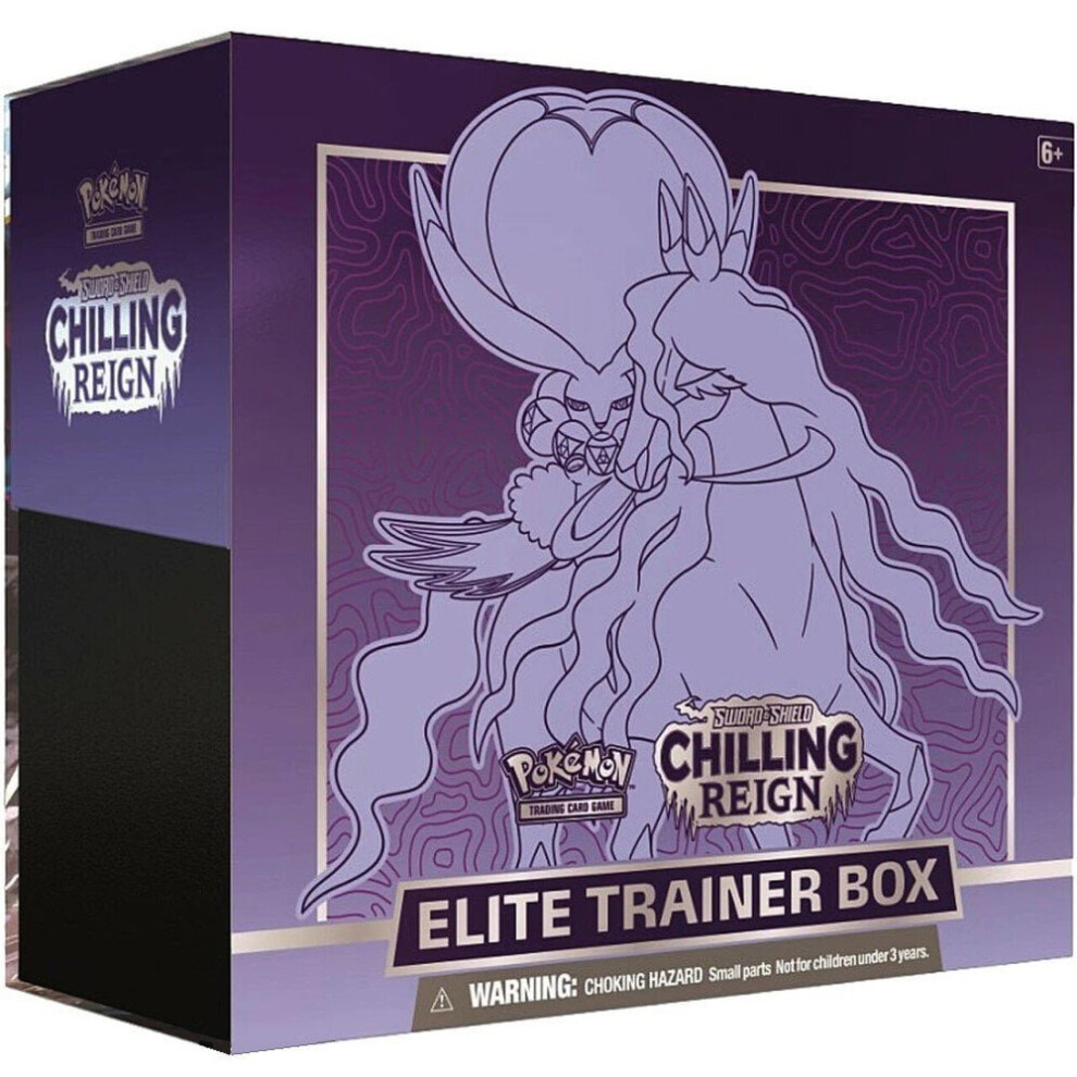 Pokémon TCG Sword & Shield Chilling Reign Elite Trainer Box (One at Random) 