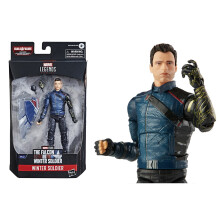 Figura de Acción de 6 Pulgadas Winter Soldier de Marvel Legends, Diseño Premium y 2 Accesorios