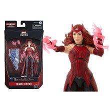 Figura de Acción Scarlet Witch de 6 pulgadas - Hasbro Marvel Legends, Diseño Premium y 4 Accesorios